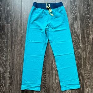 Figs Livingston Teal Pants